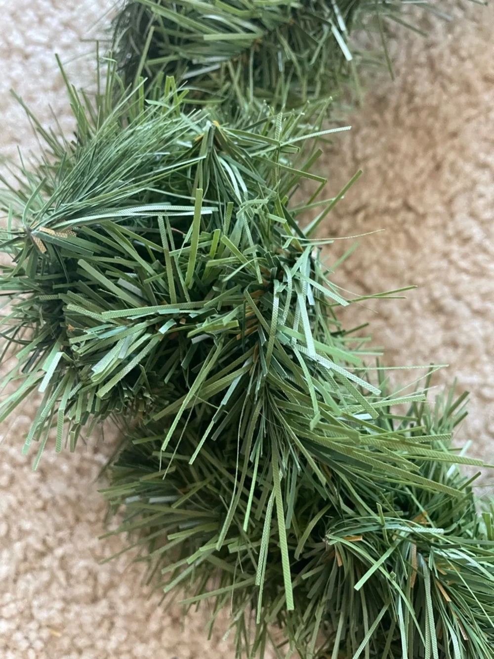 Green Pine Holiday Wreath